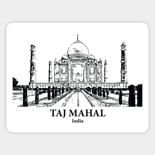 Taj Mahal - India Magnet